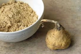 Maca and African mango root powder