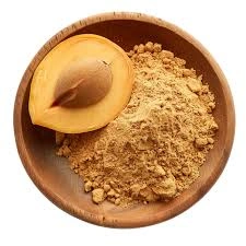 African mango seed powder in a bowl