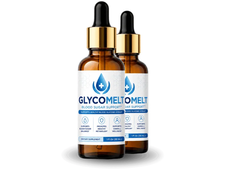 GlycoMelt liquid dropper bottles